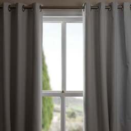 My Home Blackout Lining Eyelet Curtains 168 x 178cm - Size: W 168 x D 178cm - Grey - Wilko - thumbnail 3