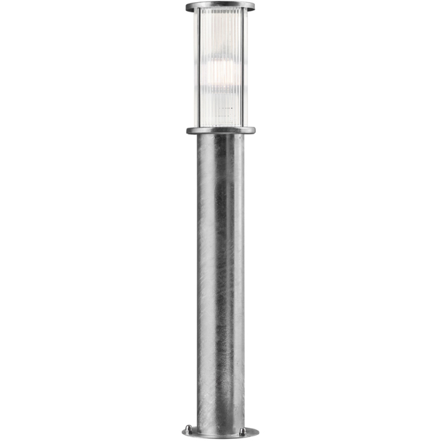 Nordlux Linton Galvanised Garden Light - Size: 80 x 13 x 80cm - Silver - Wilko - image 1