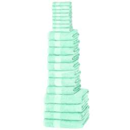 Rapport Home W500 Mint Cotton Face Towel - Size: 1 x 30 x 30cm - Green - Wilko - thumbnail 1