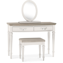 Bentley Designs Montreux Soft Grey Vanity Mirror - Size: 54 x 52 x 21cm - Wilko - thumbnail 5