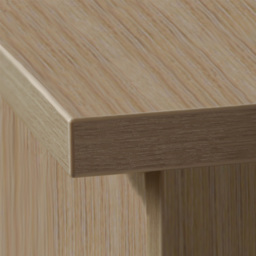 R White Cabinets 2 Drawer Brown Filing Cabinet - Size: 72.8 x 47.9 x 54cm - Wilko - thumbnail 4