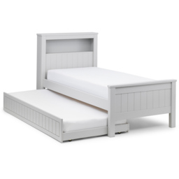 Julian Bowen Maine Dove Grey Bookcase Bed with Underbed - Size: Single - Wilko - thumbnail 6