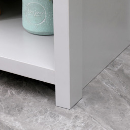 FurnitureHMD Single Door 2 Shelf Grey and Oak Effect Wooden TV Unit - Size: 50 x 85 x 39cm - Wilko - thumbnail 6