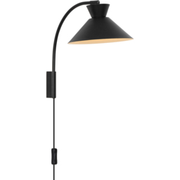 Nordlux Dial Black Wall Light - Size: 40.2 x 25 x 38.5cm - Wilko - thumbnail 6