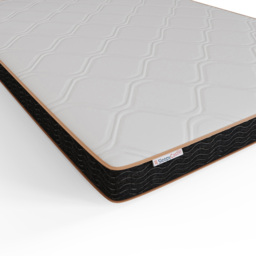 GFW Small Double Natural Hopsack Fabric Side Lift Ottoman Bed with Bonnell Mattress - Cream - Wilko - thumbnail 6