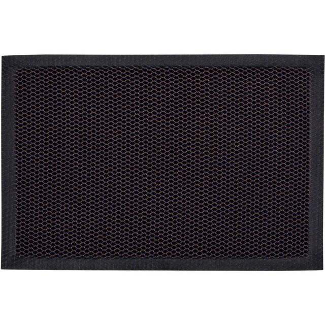 Floortex Doortex Meshmat Metallic Blue and Orange Entrance Mat 50 x 80cm - Size: 80 x 50 x 2cm - Blue / Orange - Wilko - image 1