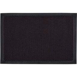 Floortex Doortex Meshmat Metallic Blue and Orange Entrance Mat 50 x 80cm - Size: 80 x 50 x 2cm - Blue / Orange - Wilko