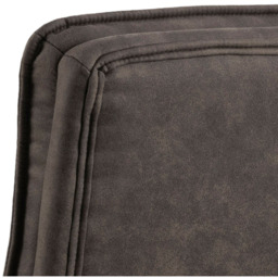 Florence Brad Black Swivel Chair - Furniture To Go - Wilko - thumbnail 6