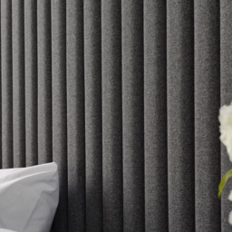 Aspire Furniture Catherine Lansfield Soho Double Charcoal Saxon Twill Headboard - Grey - Aspire Beds - Wilko - thumbnail 5