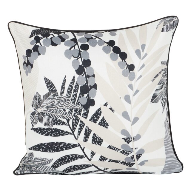 Attalea Palm Cushion - Monochrome - Divante - Wilko - image 1