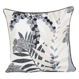 Attalea Palm Cushion - Monochrome - Divante - Wilko - thumbnail 1