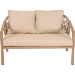 Eleanor 4 Seater Cushioned Sofa Set - Natural - Wilko - thumbnail 7