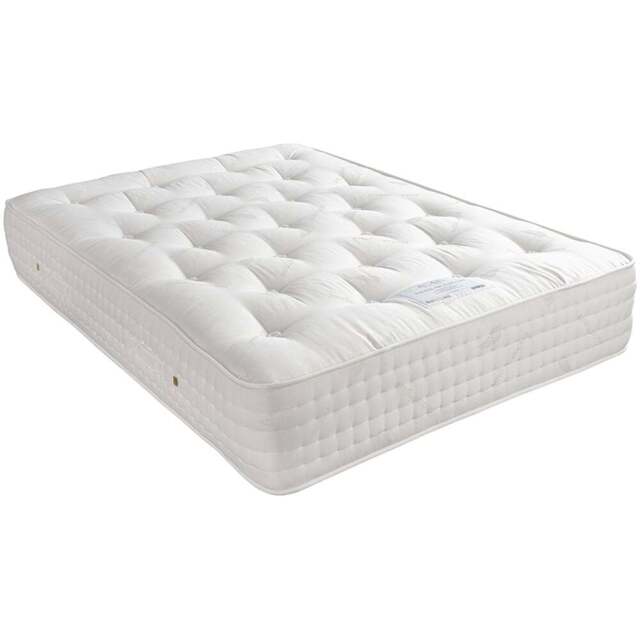 Eden Natural Orlando Single 1500 Pocket Sprung Mattress - White - Wilko - image 1