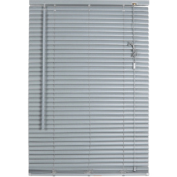 PVC Venetian Blinds Grey Linen 152 x 60cm - Size: W 60 x D 152cm - Wilko - thumbnail 3