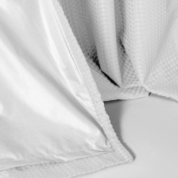 Velosso Waffle White Blackout Curtains 137 x 168cm - Size: W 168 x D 137cm - Wilko - thumbnail 6