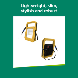 Sylvania SylWork 5000 Lumens Neutral White 45W Floodlight - Size: 6.5 x 22.6 x 31.3cm - Yellow - Wilko - thumbnail 6