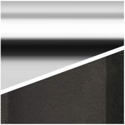 Terma 1217 BTU Flat Black and Chrome Heated Towel Rail 900 x 490mm - Size: 90 x 49 x 31.5cm - Multi - Wilko - thumbnail 7