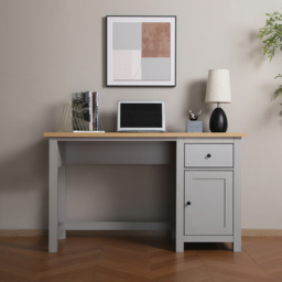 Wiltshire Grey Storage Desk - Home Garden Direct - Wilko - thumbnail 7