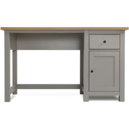 Wiltshire Grey Storage Desk - Home Garden Direct - Wilko - thumbnail 3