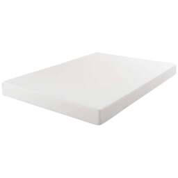 The Foam People Westwood Super King Size Firmer Foam Orthopaedic Mattress 4 inch - White - Wilko - thumbnail 1