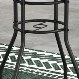 Outsunny Tempered Glass Top Garden Table Multicolour - Size: 65 x 9 x 65cm - Wilko - thumbnail 4