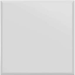 MirrorOutlet The Moderni Bevelled Wall Mirror 90 x 90cm - Clear - Wilko - thumbnail 1
