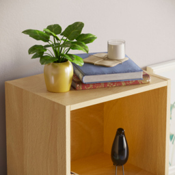 Vida Designs Oxford 5 Shelf Oak Cube Bookcase - Brown - Wilko - thumbnail 4