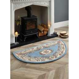 Origins Shensi Blue Half Moon Rug 67 x 127cm - Origins Rugs - Wilko - thumbnail 3