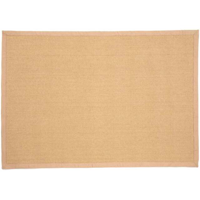 Esselle Home Swinton Beige Sisal Jute Boucle Rug 120 x 170cm - Size: 170 x 120 x 1cm - Cream - Wilko - image 1