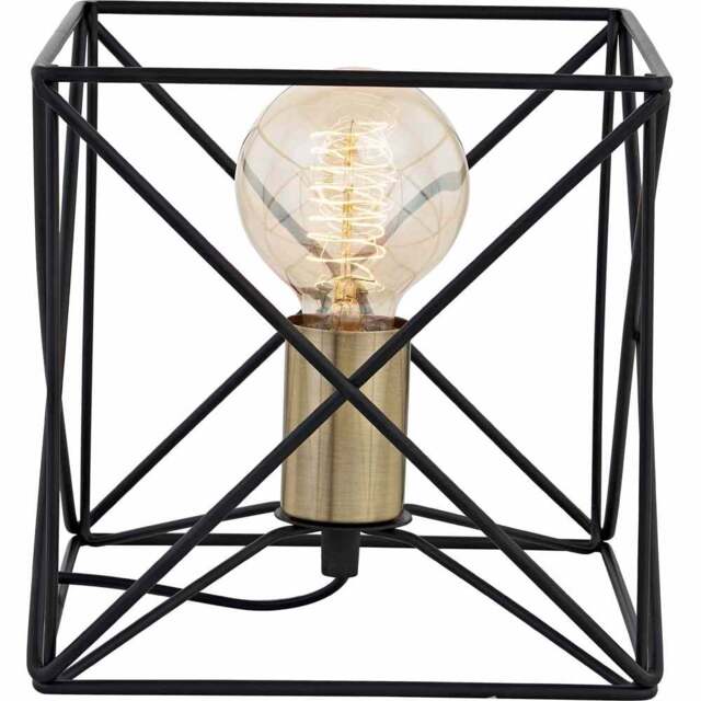 Home123 Geosphere Table Lamp - Size: 58 x 27 - Black - Wilko - image 1