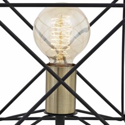 Home123 Geosphere Table Lamp - Size: 58 x 27 - Black - Wilko - thumbnail 5