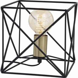 Home123 Geosphere Table Lamp - Size: 58 x 27 - Black - Wilko - thumbnail 4