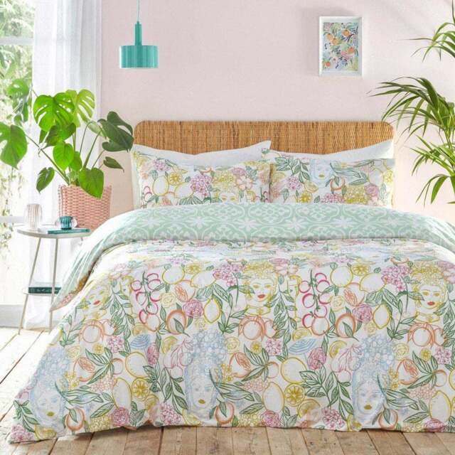 furn. Taormina King Size Multi Floral Duvet Cover Set - Wilko - image 1