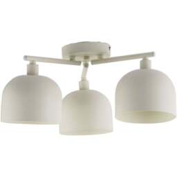 Ace 3 Light Ceiling Fitting Cream - Wilko - thumbnail 1