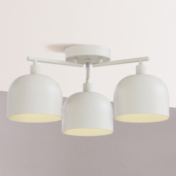 Ace 3 Light Ceiling Fitting Cream - Wilko - thumbnail 3