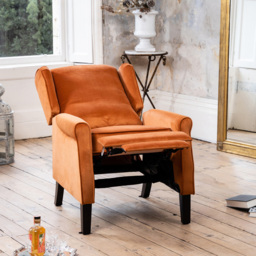 Artemis Home Barksdale Orange Recliner Armchair - Size: Single - Wilko - thumbnail 7