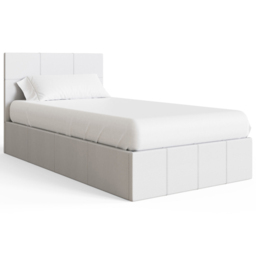 GFW Single White End Lift Ottoman Bed - Wilko - thumbnail 4