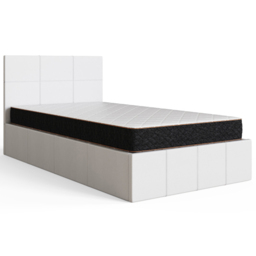 GFW Single White End Lift Ottoman Bed - Wilko - thumbnail 3