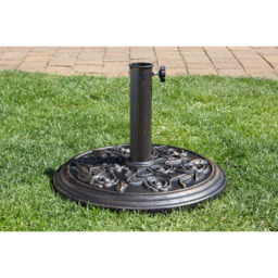 Charles Taylor Cast Iron Parasol Base 9kg - Size: 48 x 54 x 9cm - Wilko - thumbnail 3