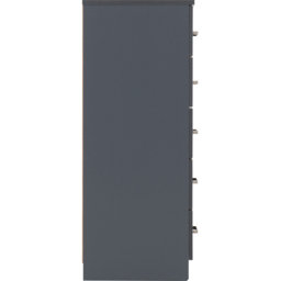 Seconique Dakota 5 Drawer Dark Grey Narrow Storage Chest - Wilko - thumbnail 6