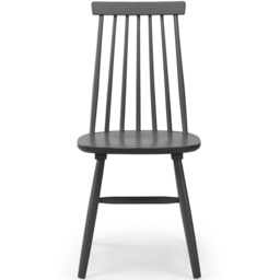 Julian Bowen Alassio Set of 2 Black Dining Chair - Wilko - thumbnail 5