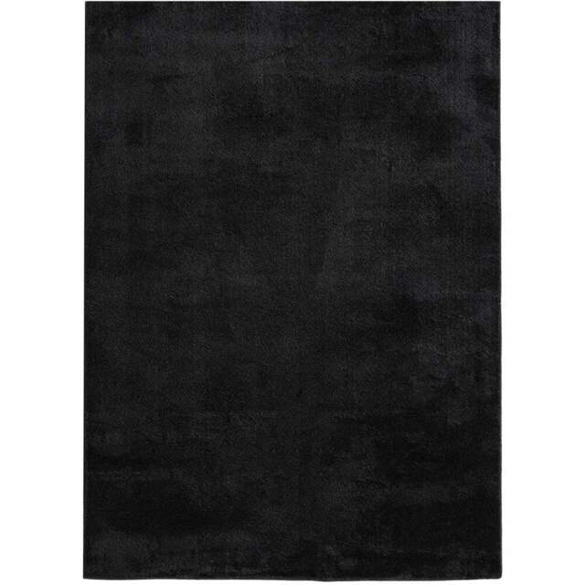 Desire Rugs Comfy Black Anti Slip Felt Backing Rug 160 x 220cm - Wilko - image 1