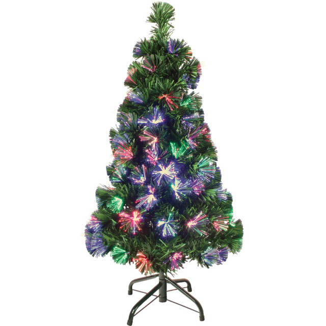 The Christmas Workshop Green Fibre Optic Christmas Tree 2ft - Wilko - image 1