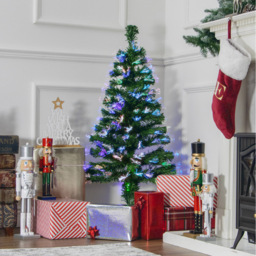 The Christmas Workshop Green Fibre Optic Christmas Tree 2ft - Wilko - thumbnail 3