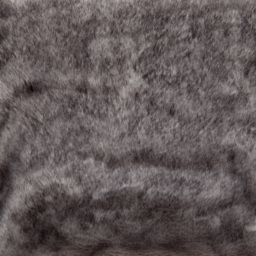 Kaikoo Grey Fur Tipped Cushion - Wilko - thumbnail 4