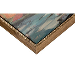 Floral Adorned Lady Foiled Framed Art - Wilko - thumbnail 4