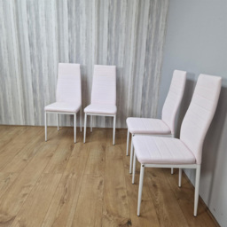 Kosy Koala Set of 4 Pink Faux Leather Dining Chair - Wilko - thumbnail 4