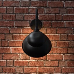 ValueLights Porter Black Warm White Bulb Wall Lantern - Size: 42 x 26 x 48cm - Wilko - thumbnail 7