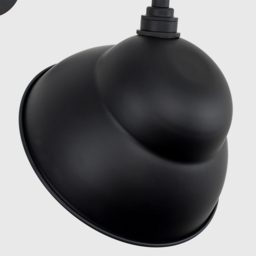 ValueLights Porter Black Warm White Bulb Wall Lantern - Size: 42 x 26 x 48cm - Wilko - thumbnail 6