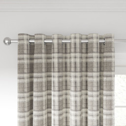 Helena Springfield Harriet Woven Lined Mocha Curtains 168 x 183cm - Size: W 168 x D 183cm - Wilko - thumbnail 3